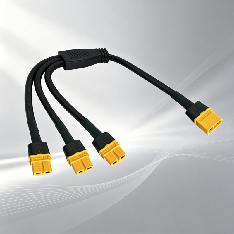 Power Charging Cord XT60H Splitter Cable, 35CM Wire for Battery Distribution