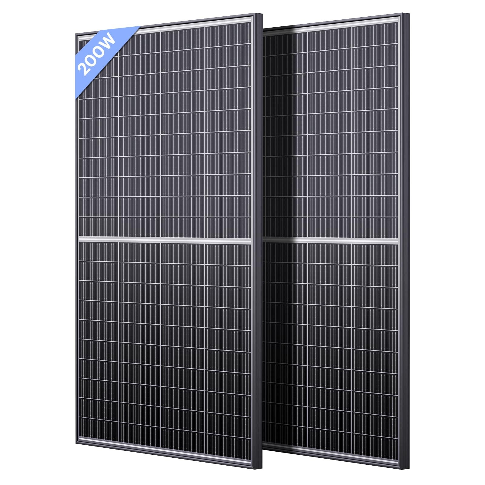 Callsun N Type 16BB 400W Bifacial Solar Panel 2Pcs 200 Watt Solar Panel 12V 25%