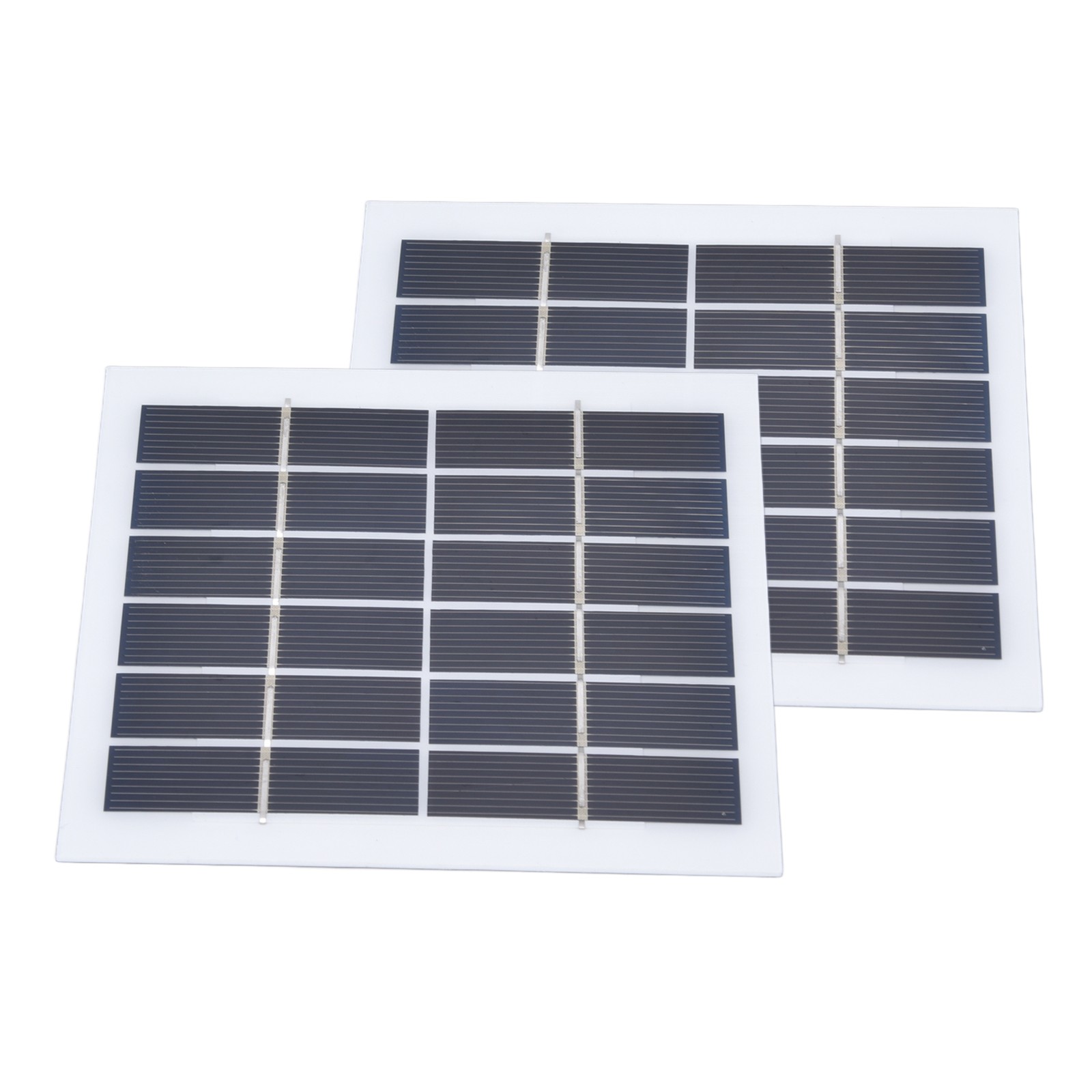 2 Pcs Monocrystalline Solar Plate Lightweight For Indoor And Outdoor Use