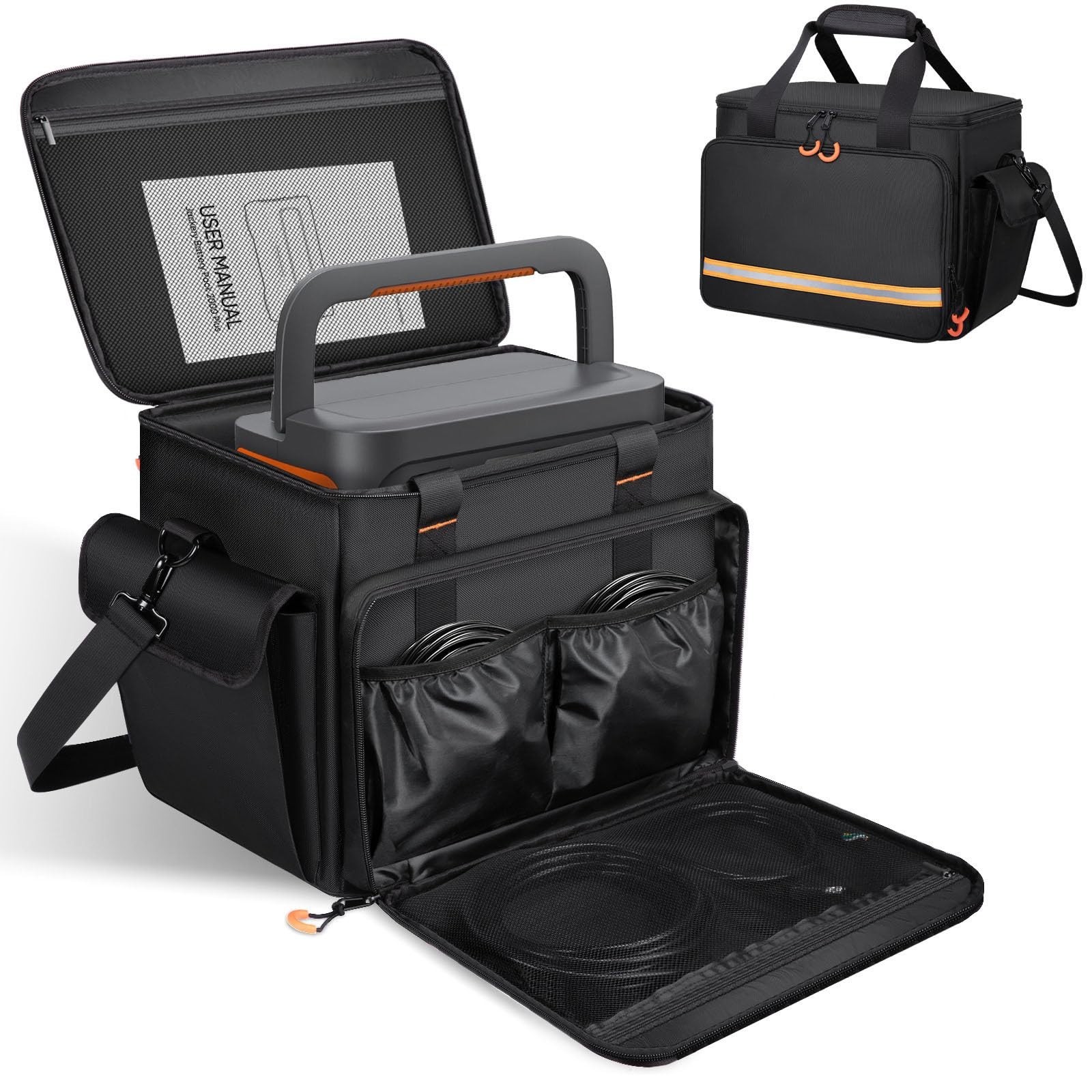 Portable Station Bag for Jackery Explorer 1000 V2/1000 – Water-Resistant, Non-Sl