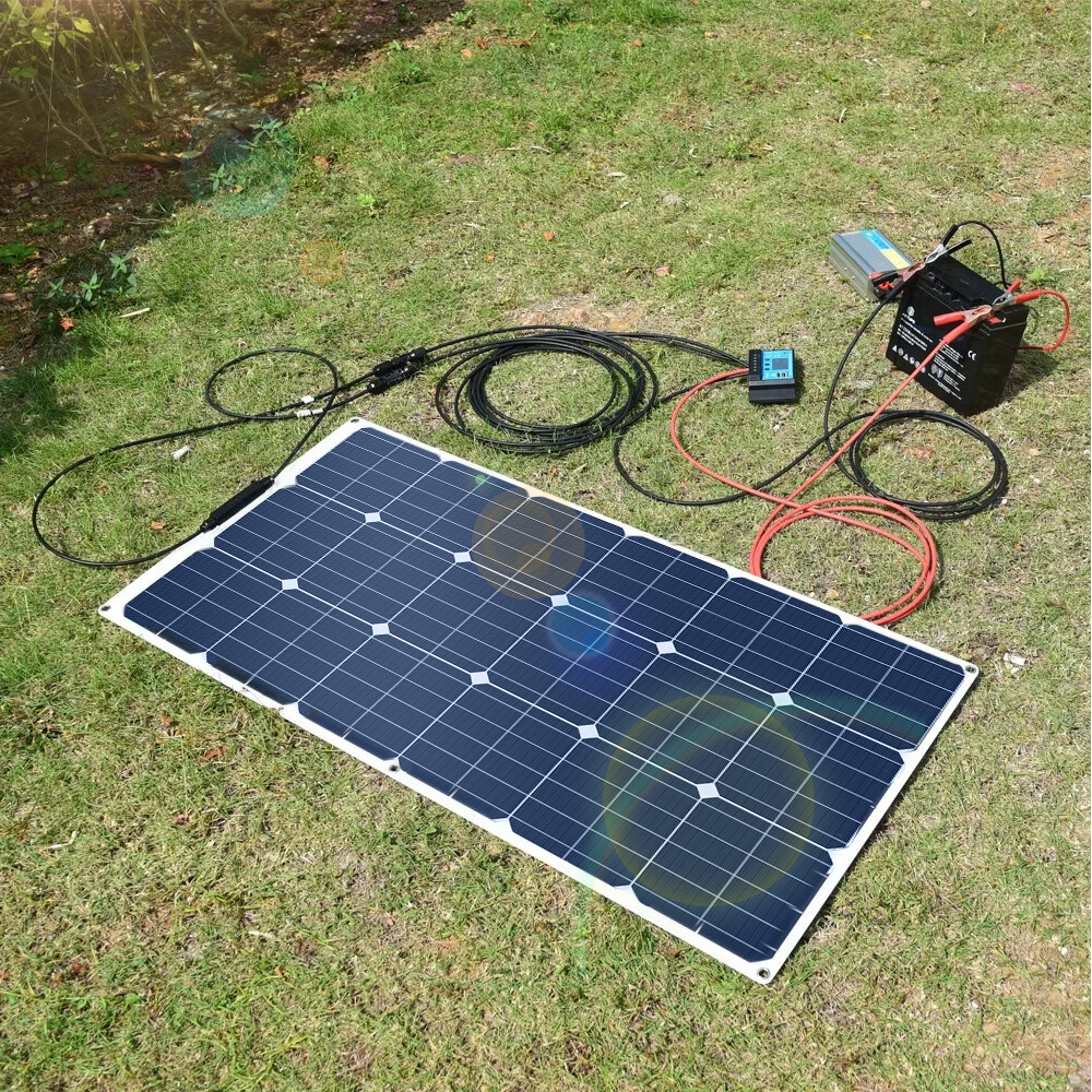 600W 300Watt 12V Solar Panel Monocrystalline Flexible for Marine RV Boat Camping