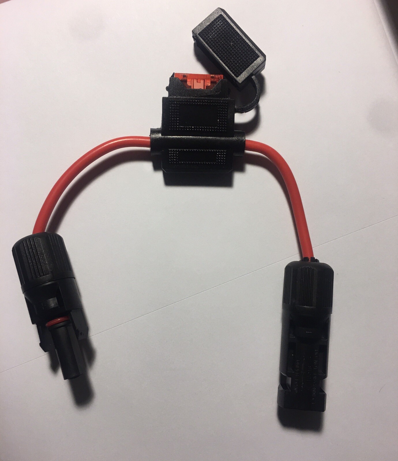 10amp Fuse For 12v Solar Panel Connectors HD 10ga OFC Copper Wire 30amp Rated