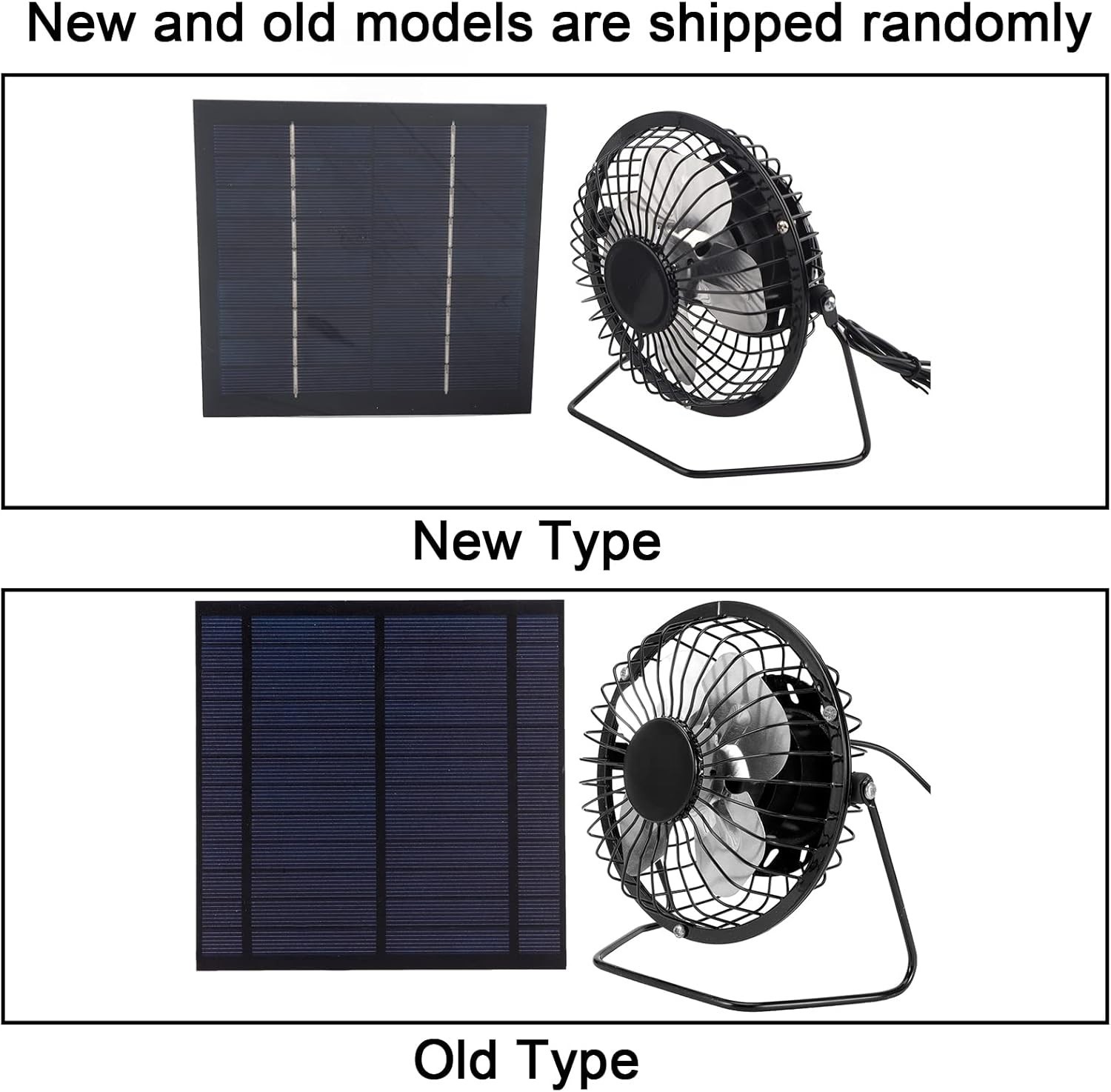 5W Portable USB Solar Panel & Cooling Fan Set for Eco-Friendly Camping