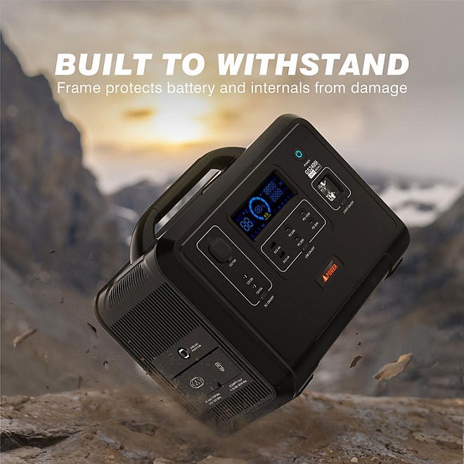 A-iPower Portable Power Station 2400-Watt Peak LiFePO4 Battery With Rapid Charge