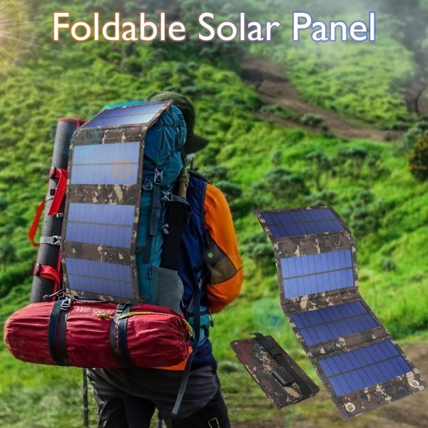 80W USB Waterproof Portable Super Charger Solar Power Bank for Mobile Phone