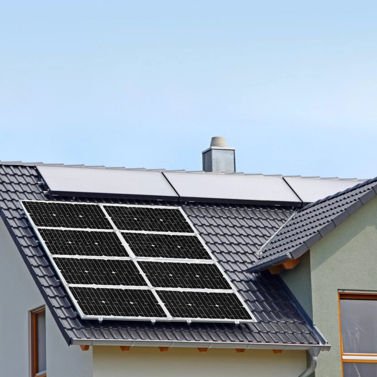 100W Watt 12V Flexible Solar Panel Mono Home RV Rooftop Camping Off-Grid Power
