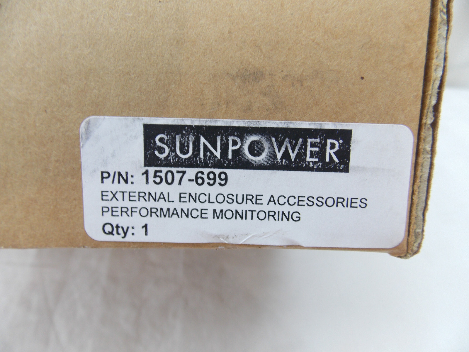 Sunpower 1507-699 External Enclosure Accessories Performance Monitoring