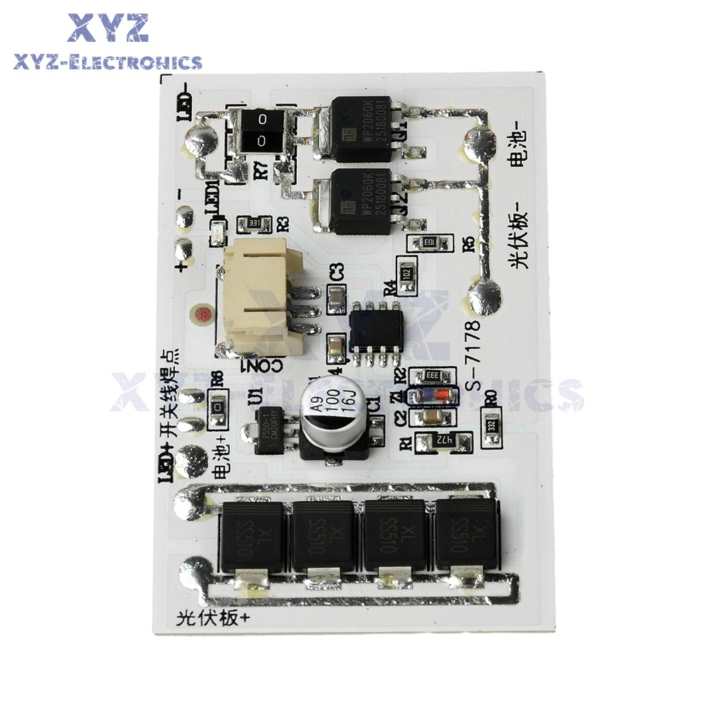Solar Street Light Controller Circuit Board 3.2V 3.7V 6.4V7.4V Stepless Dimming