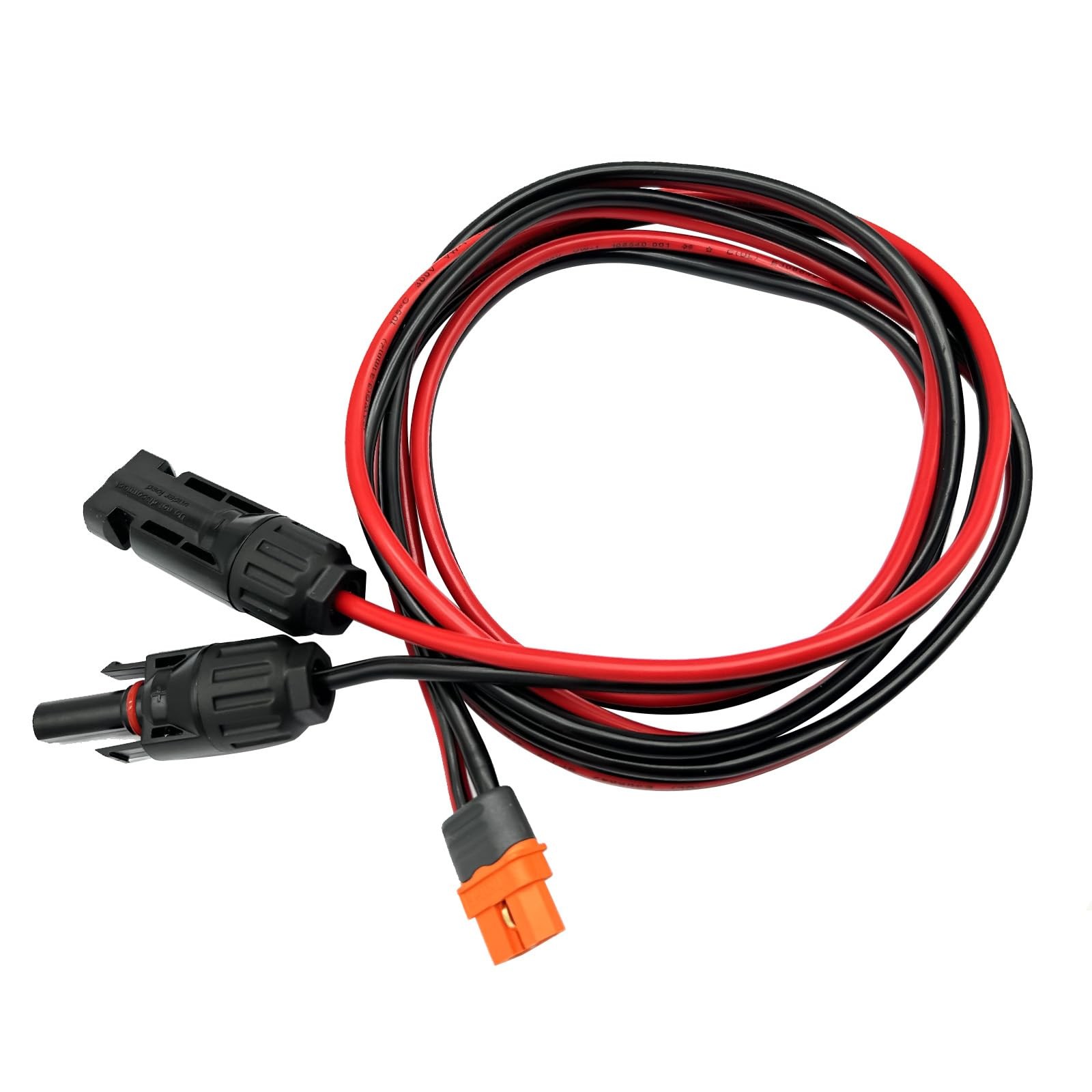 Nuofany Solar to XT60i Connector Cable 12AWG 5FT Solar Panel Connector to XT6…
