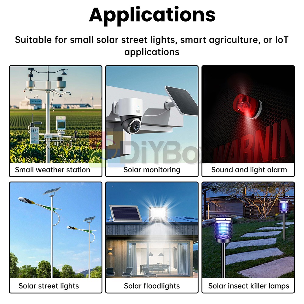 6-24V Solar Panel Power Management Module 5V 3A MPPT PD QC FCP SFCP Type-C
