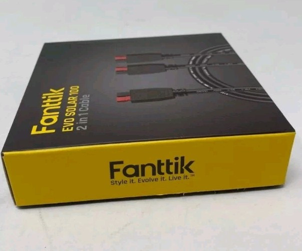 Fanttik EVO Solar 100 2 in 1 Cable New in Box
