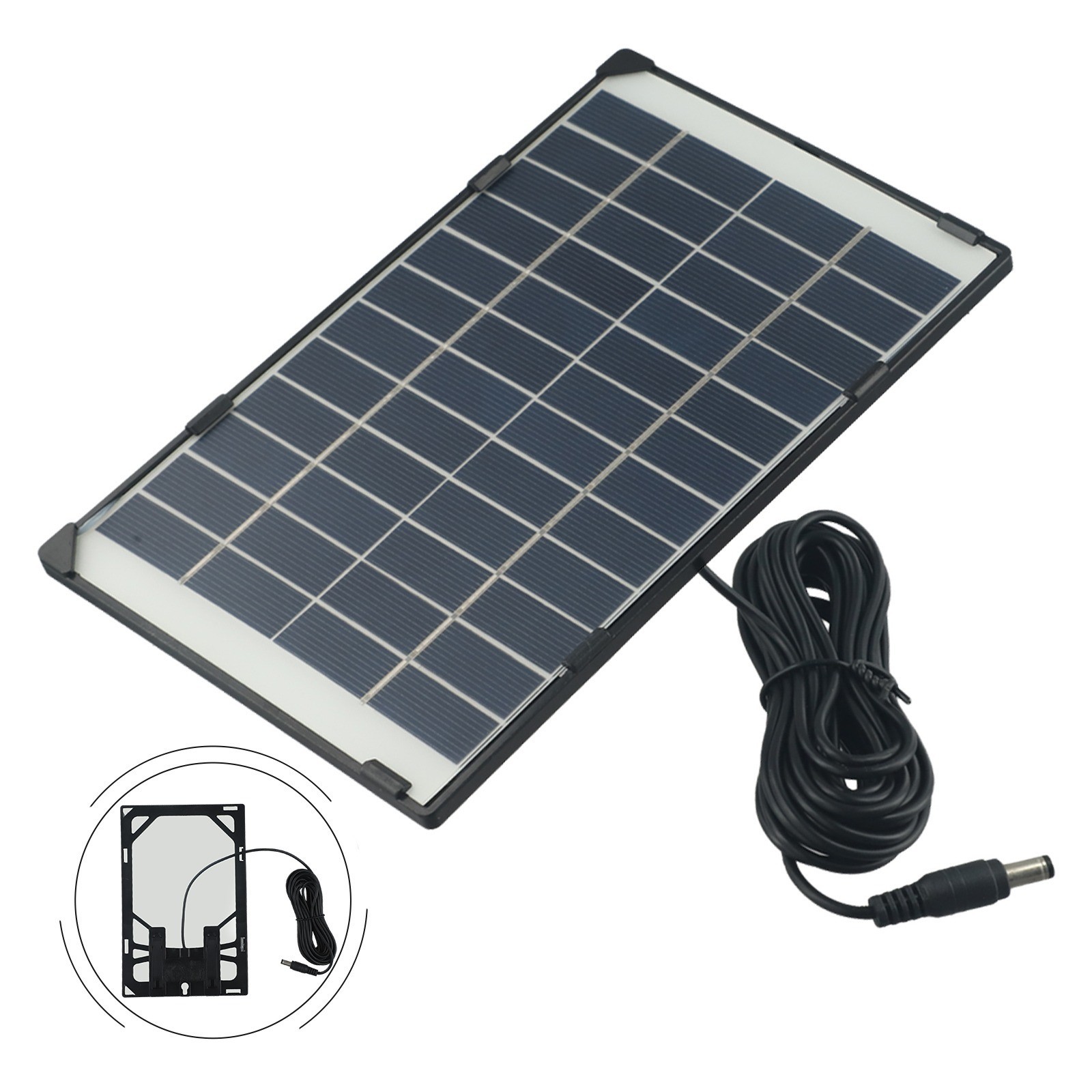 Efficient 6W 12V Solar Panel for Solar Garden Lighting and Portable Devices