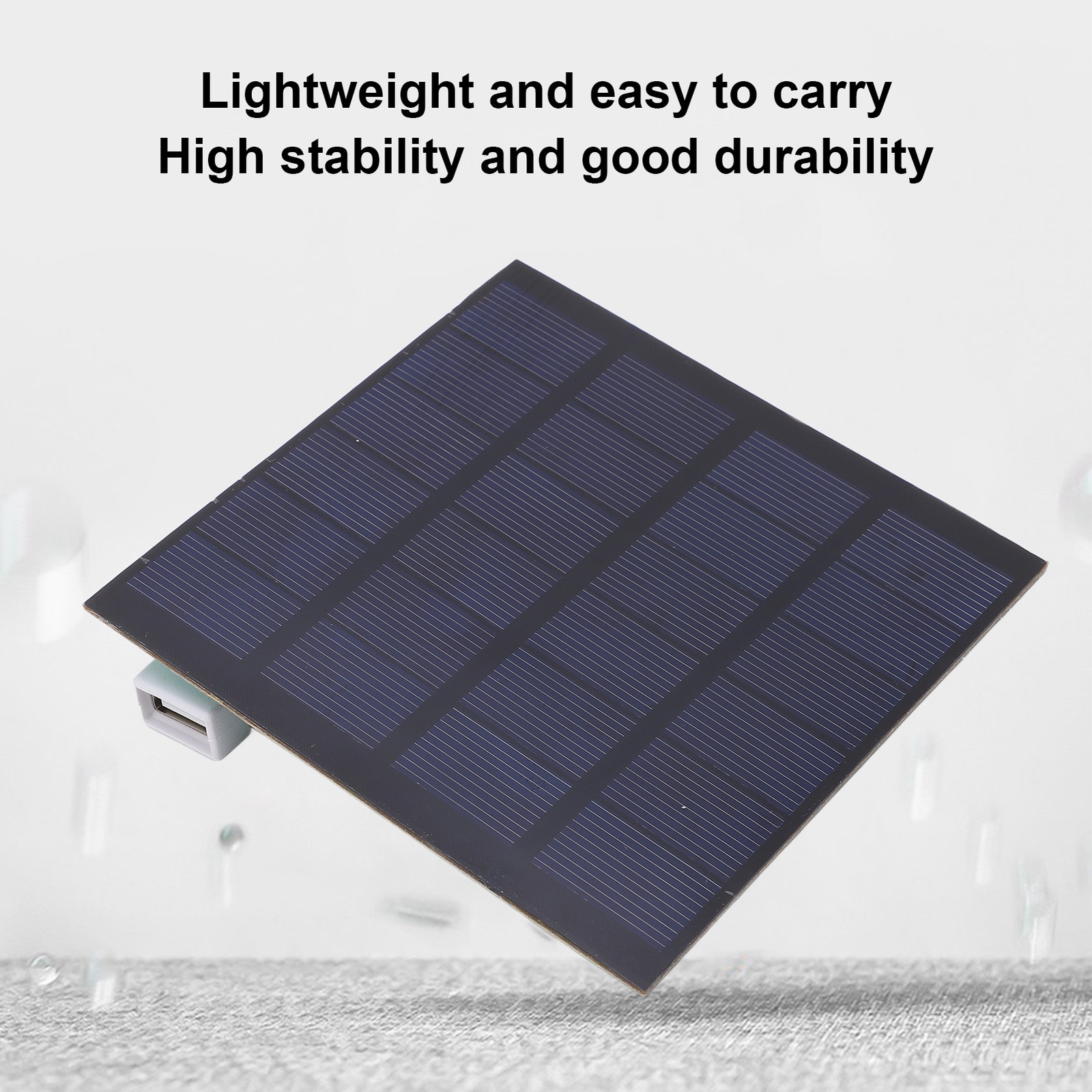 1.5W Solar Panel 6V High Conversion Rate Energy Saving High Stability Solar