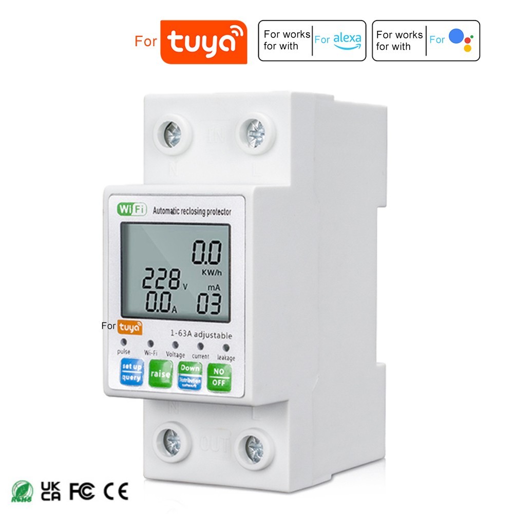 Voltage Measurement WiFi Smart Meter Smart Current Meter High Accuracy