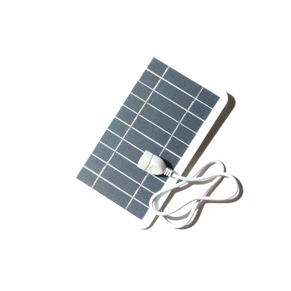 2W 5V Solar Panel Charger For Outdoor Phone Solar Mobile Power Charger Micro/USB