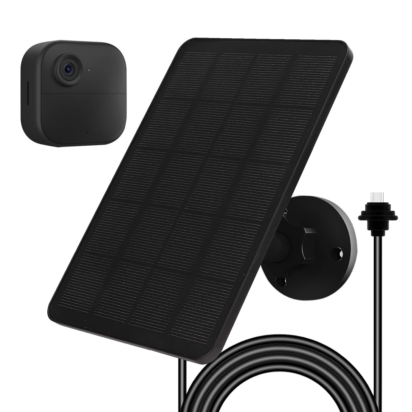4W Solar Panel Charger for Blink Outdoor 4 Camera – 13.12ft Cable, IP65 Waterpro
