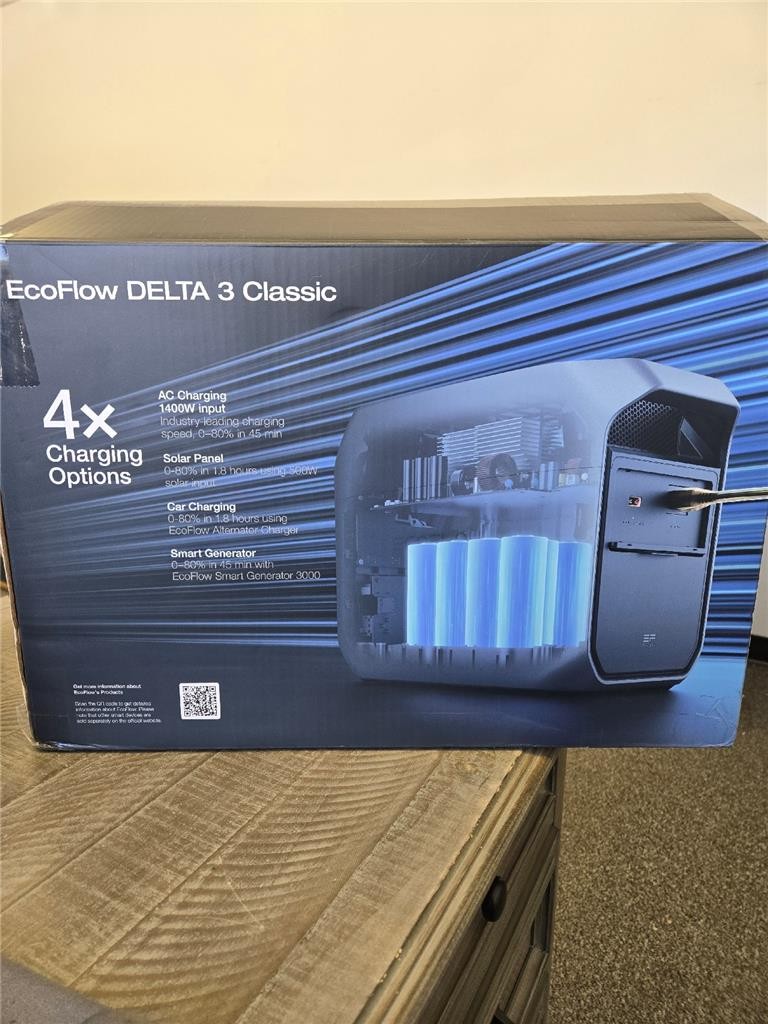 = Ecoflow Battery Generator Surge 3600W Ecoflow Delta 3 Classic 1800W