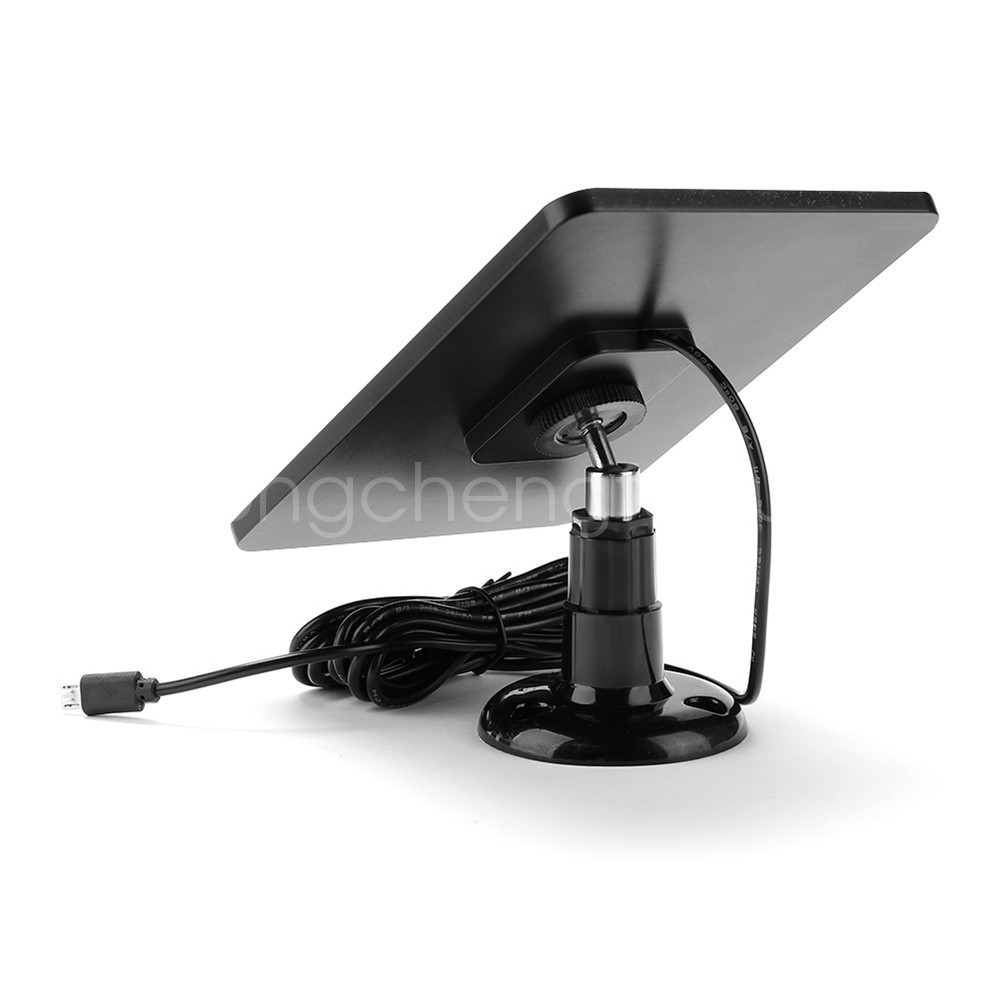 Solar Panel for Outdoor Security Camera Battery 10W USB C Type-C Waterproof