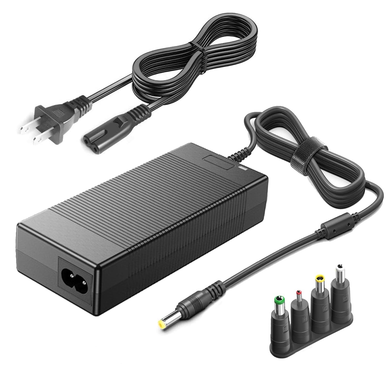90W Universal AC Adapter Charger for Portable Power Station 300W to 600W Jack…