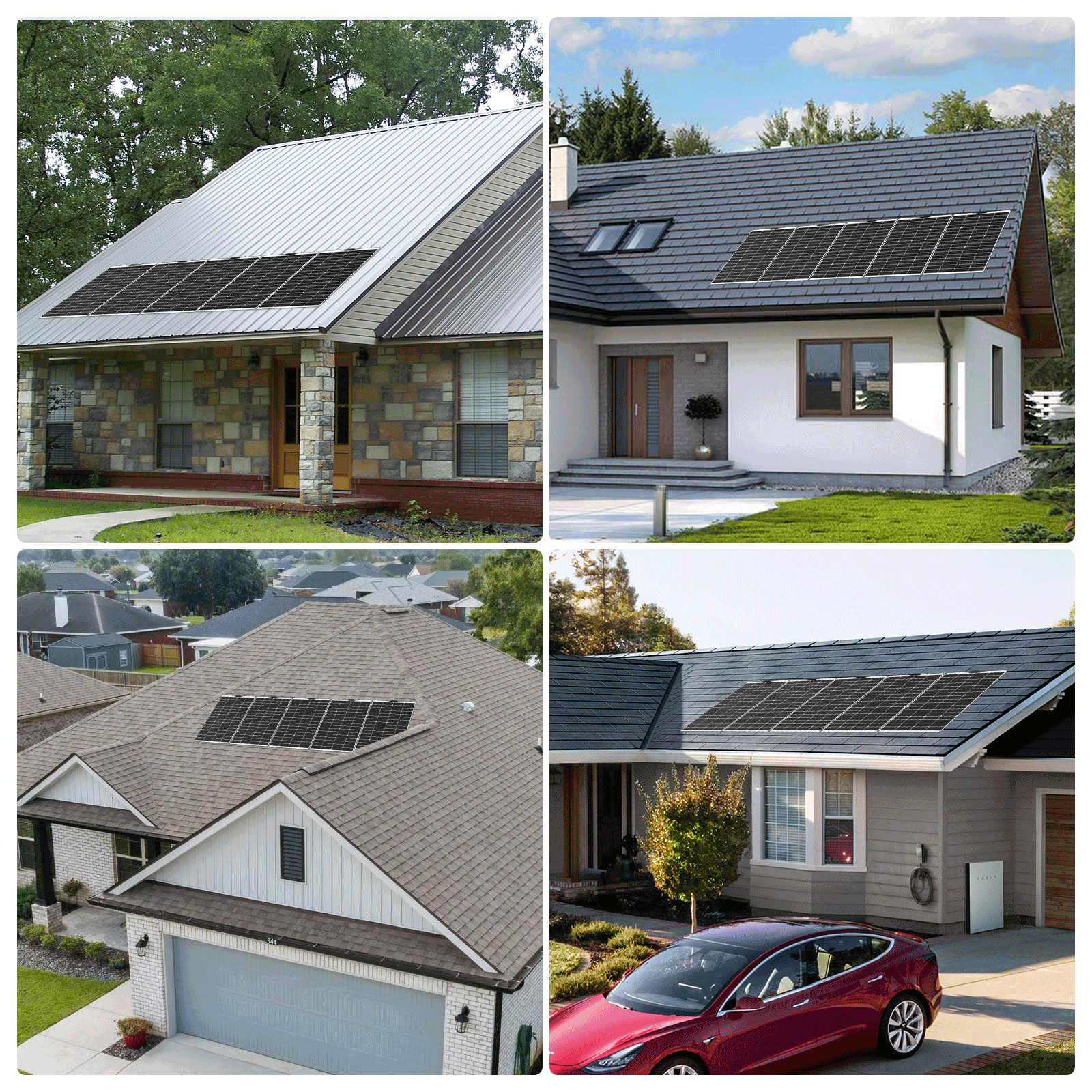 150W 300W 450W 600W Flexible Portable Solar Panel PV RV Rooftop Cabin Boat Home