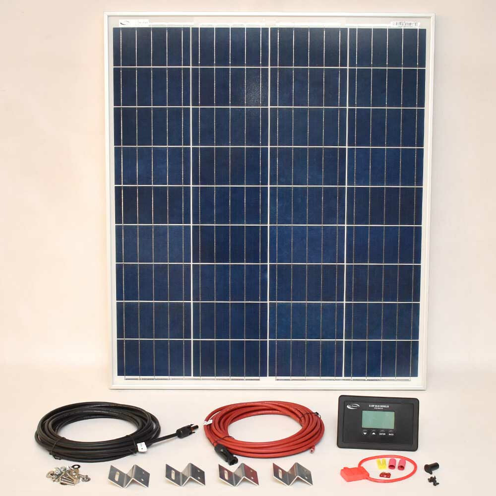 Go Power! Solar Power Kit Eco Series 80 Watt w/ Digital Regulator