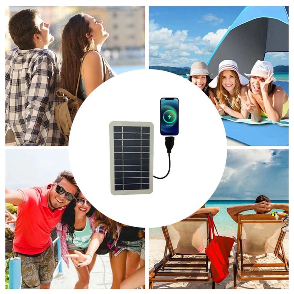 Solar Portable Charging Board Solar USB Suitable for Outdoor Travel and6871