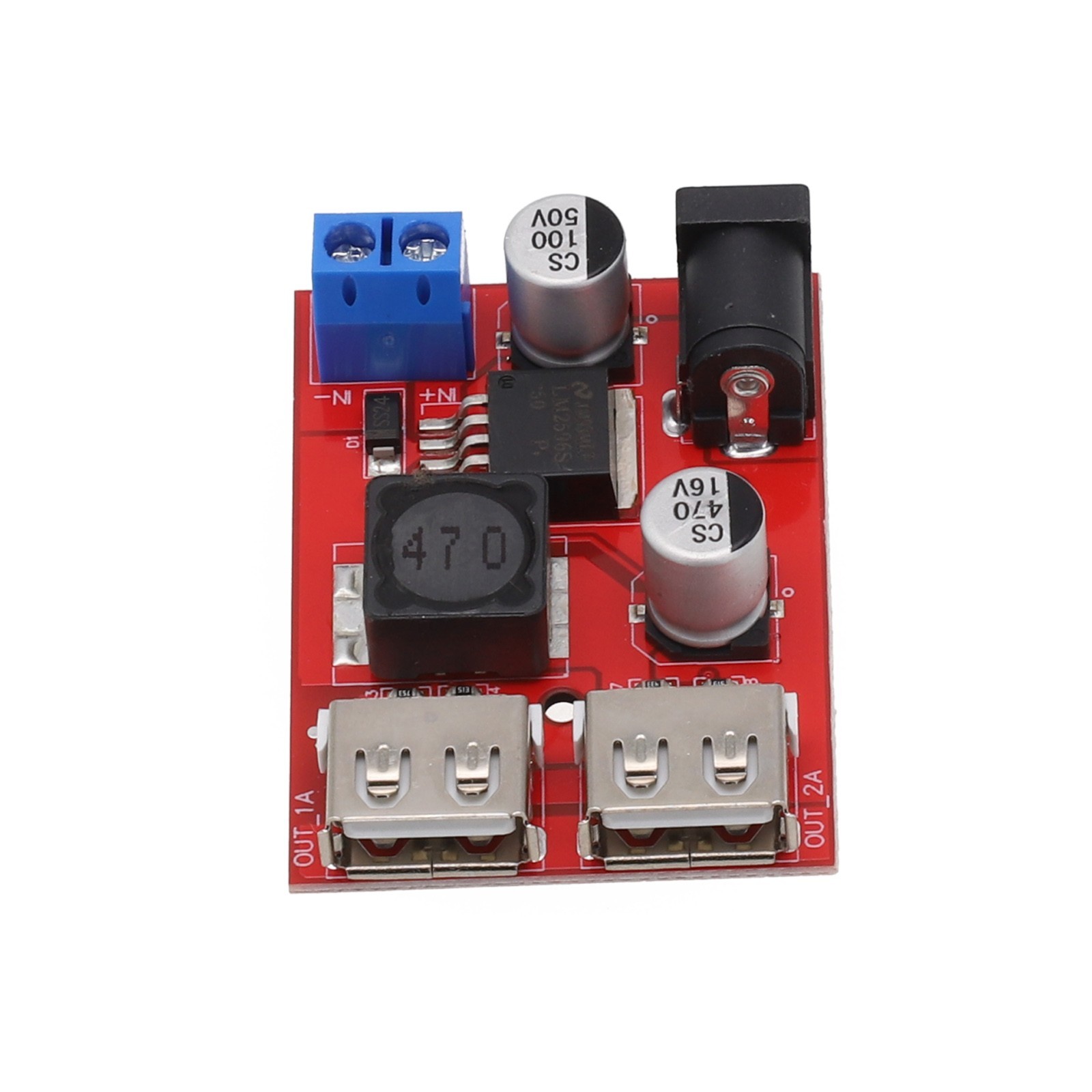 Efficient Solar Controller Charger with Dual USB Output and Wide Input Range