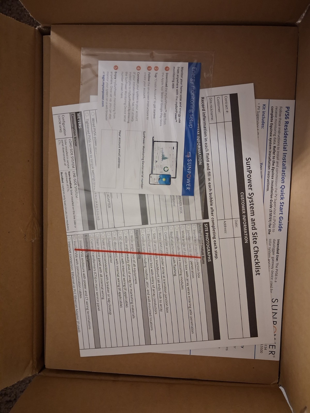 SUNPOWER PVS6 MONITORING SYSTEM new