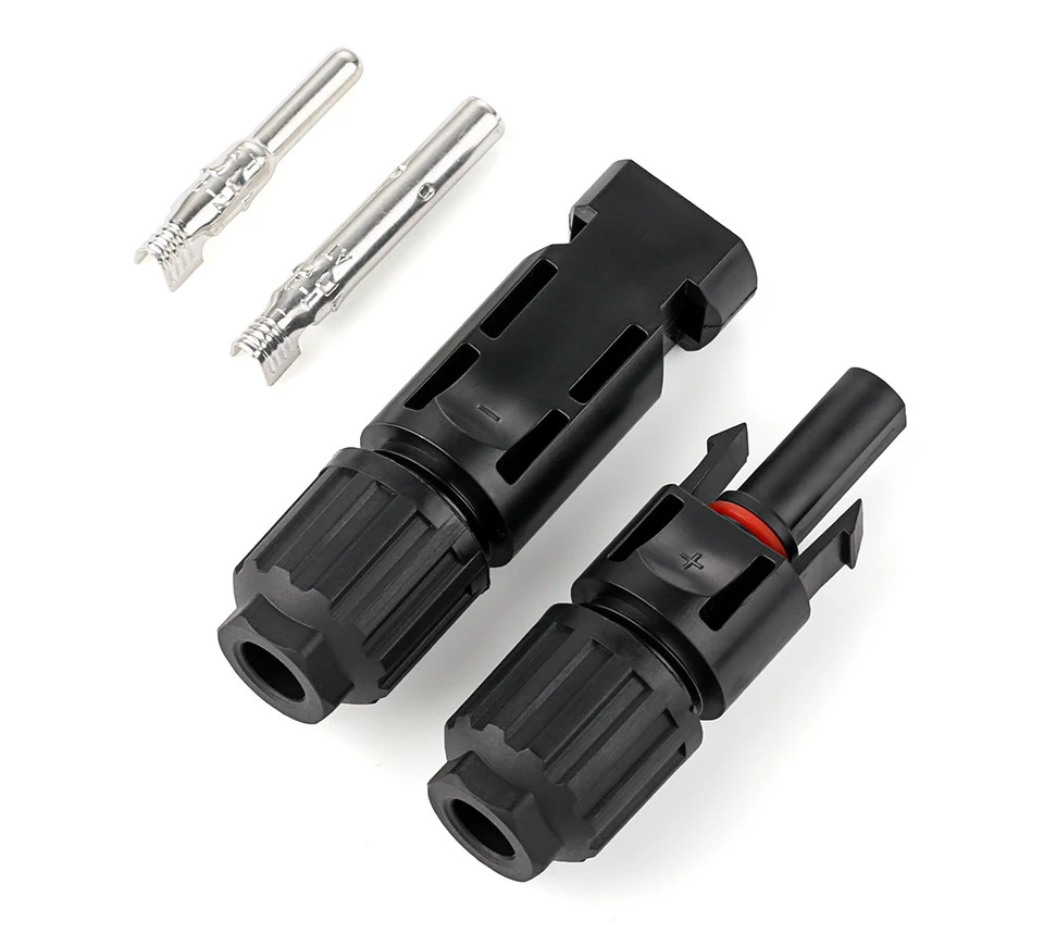 50 Pairs PV Connector 1000V DC 30A Male Female for 2.5/4/6mm² For Solar Cable