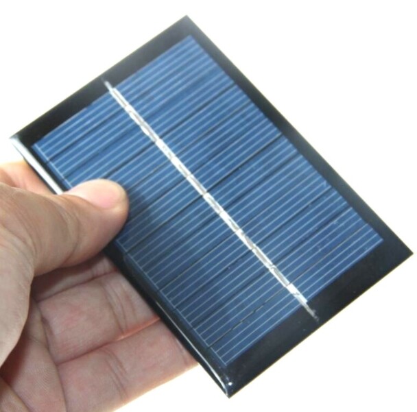 0.6W 6V solar panel with wire solar drip adhesive board DIY solar panel