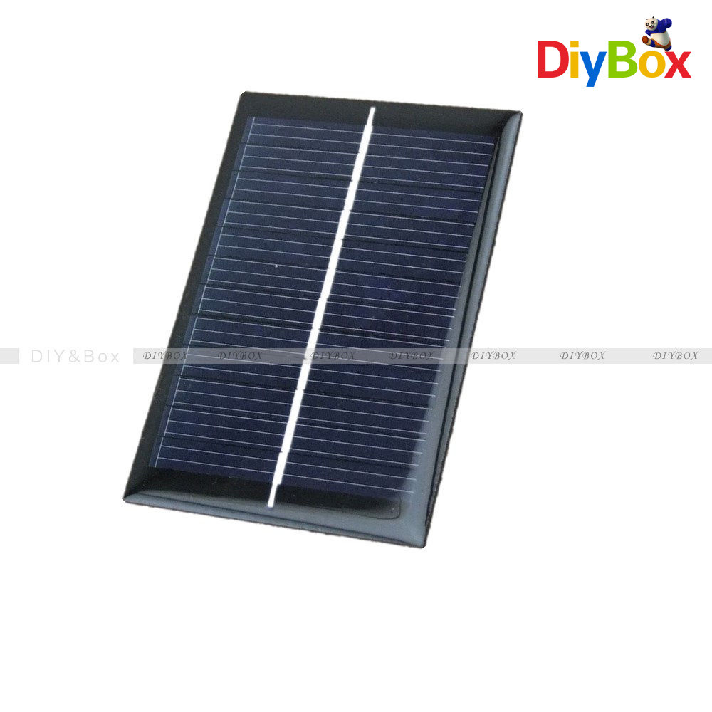 6V 100mA 0.6W Mini Epoxy Solar Panel Photovoltaic Polycrystalline Cell Charger
