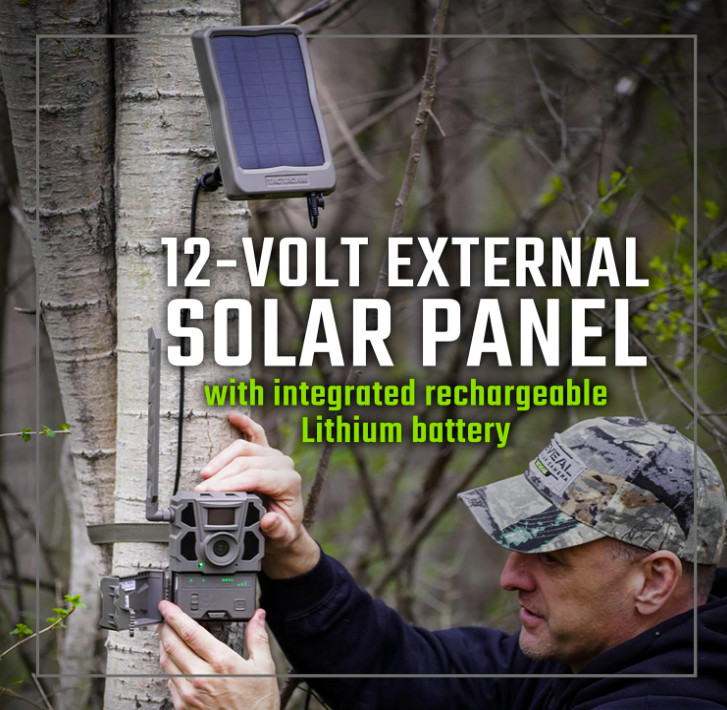 ✅Tactacam Reveal External Solar Panel Reveal X, XB and SK EXT-V1📦