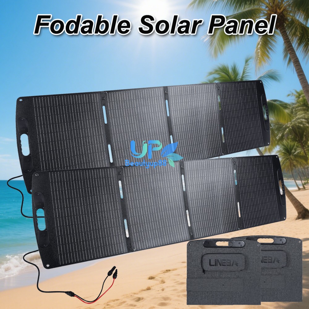 100W 200W 400W Foldable Portable Solar Panel for Power Station Home Camping RV