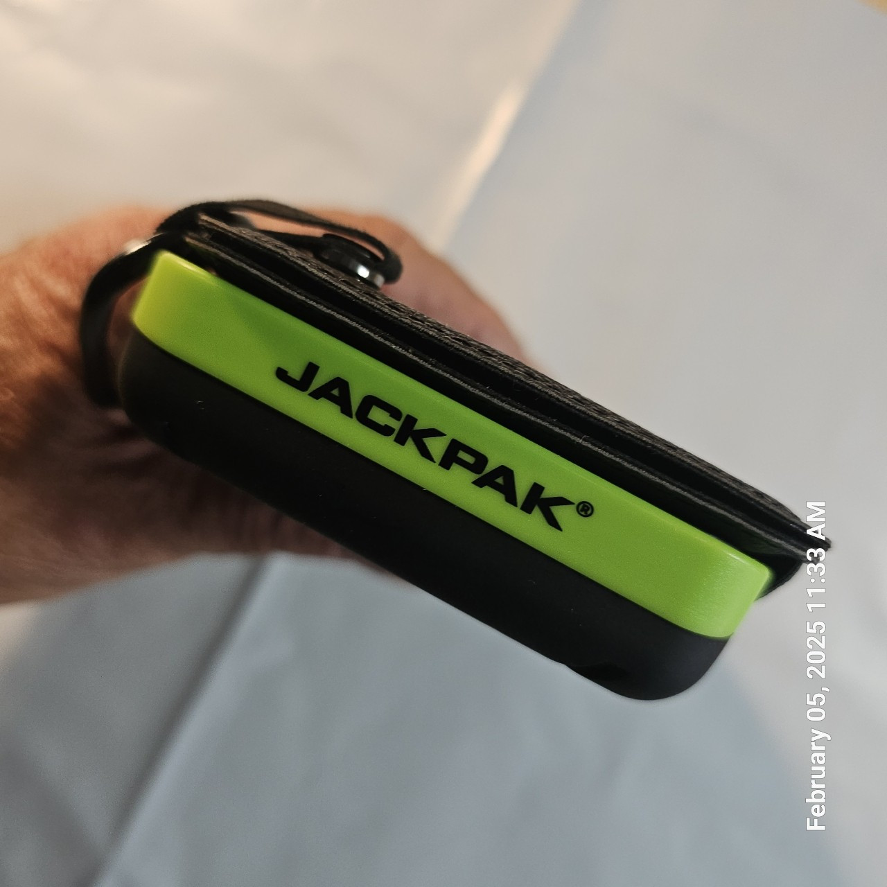 Solar Power Bank Jackpak PB20KS/flashlight – 5180428 Quickjak lightweight
