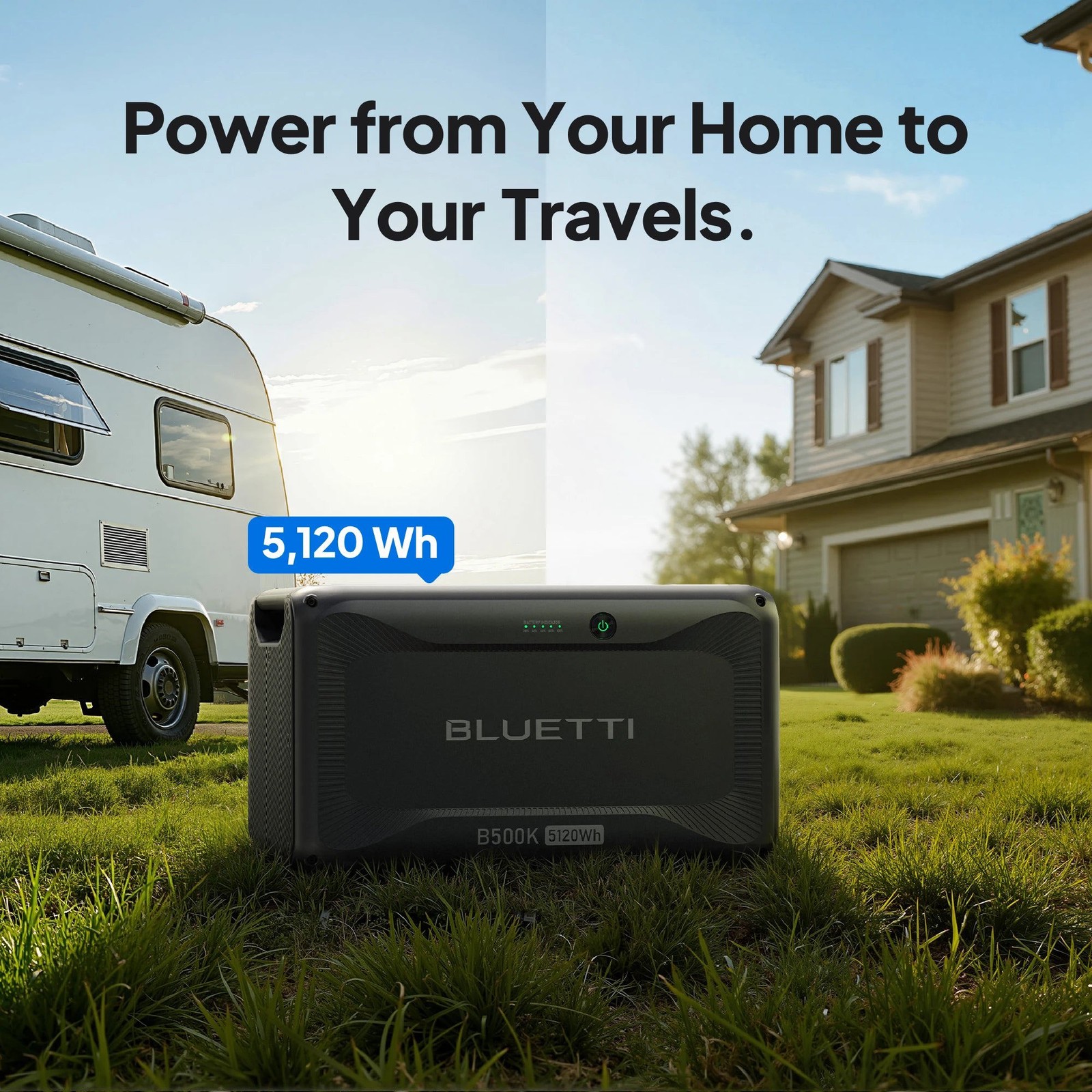 BLUETTI Apex 300 3840W 13KWh Portable Power Station with 2*B500K Extra Battery
