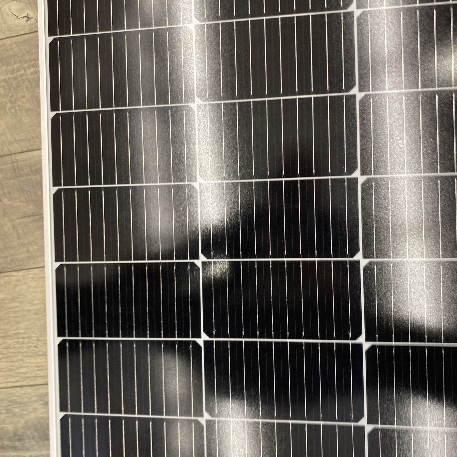 Traver Force Solar Panel 100 Watt 10BB Monocrystalline 12V Solar Panels 1 Pack