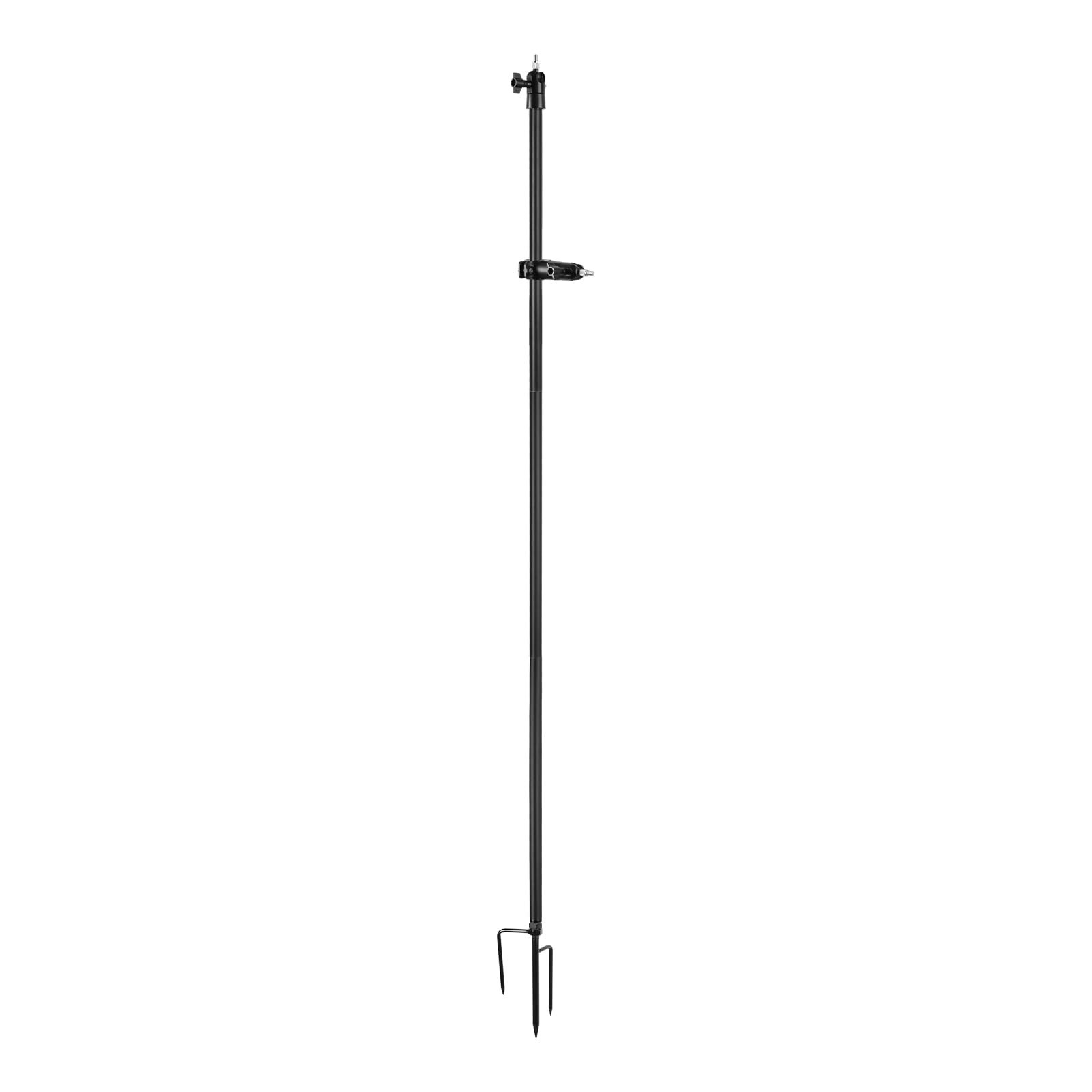 2-in-1 Ground Stake Mount for Outdoor Security Cameras & Solar Panels – Universa