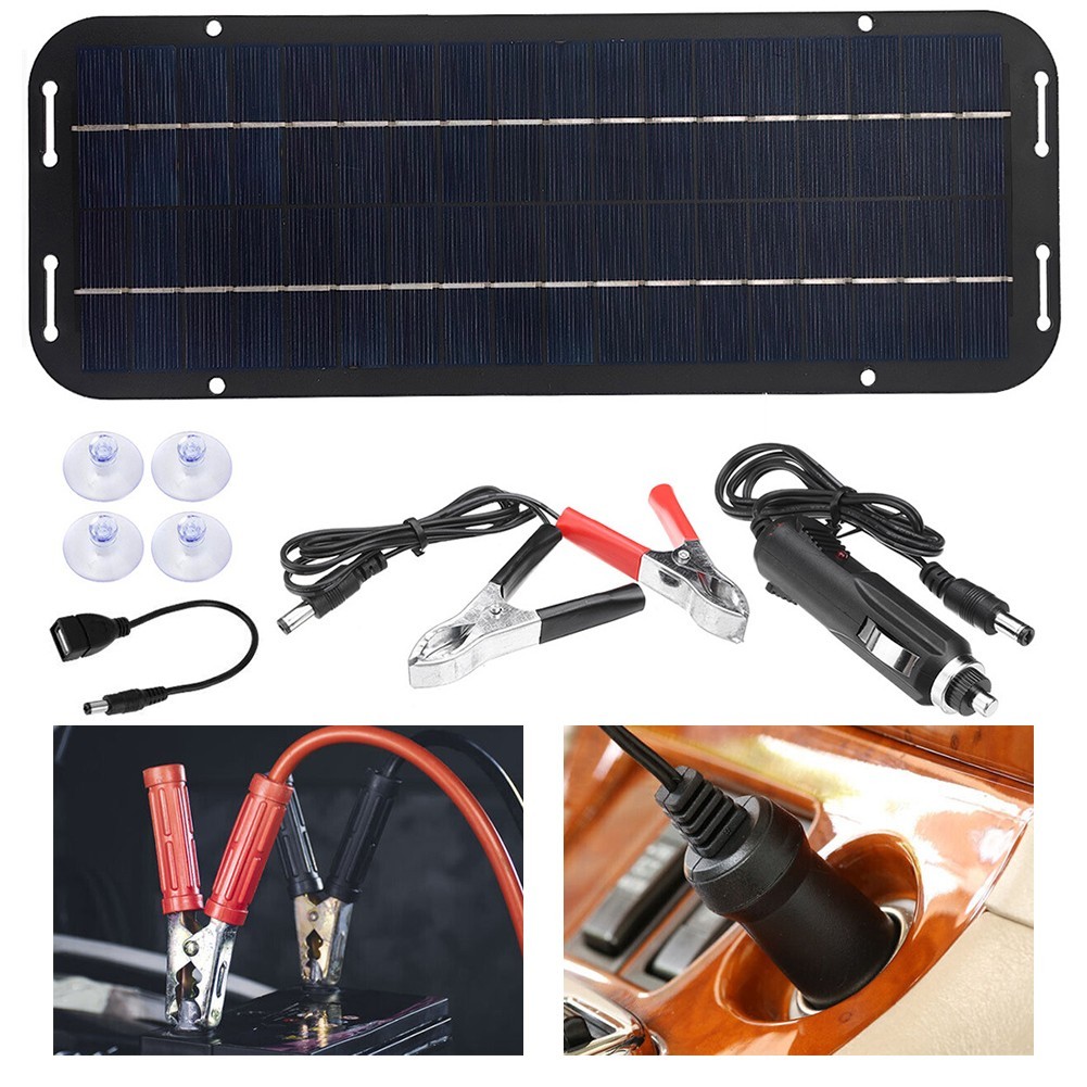 Motorcycles Solar Panel Kit Car RV Wide Application Low Light Conditions