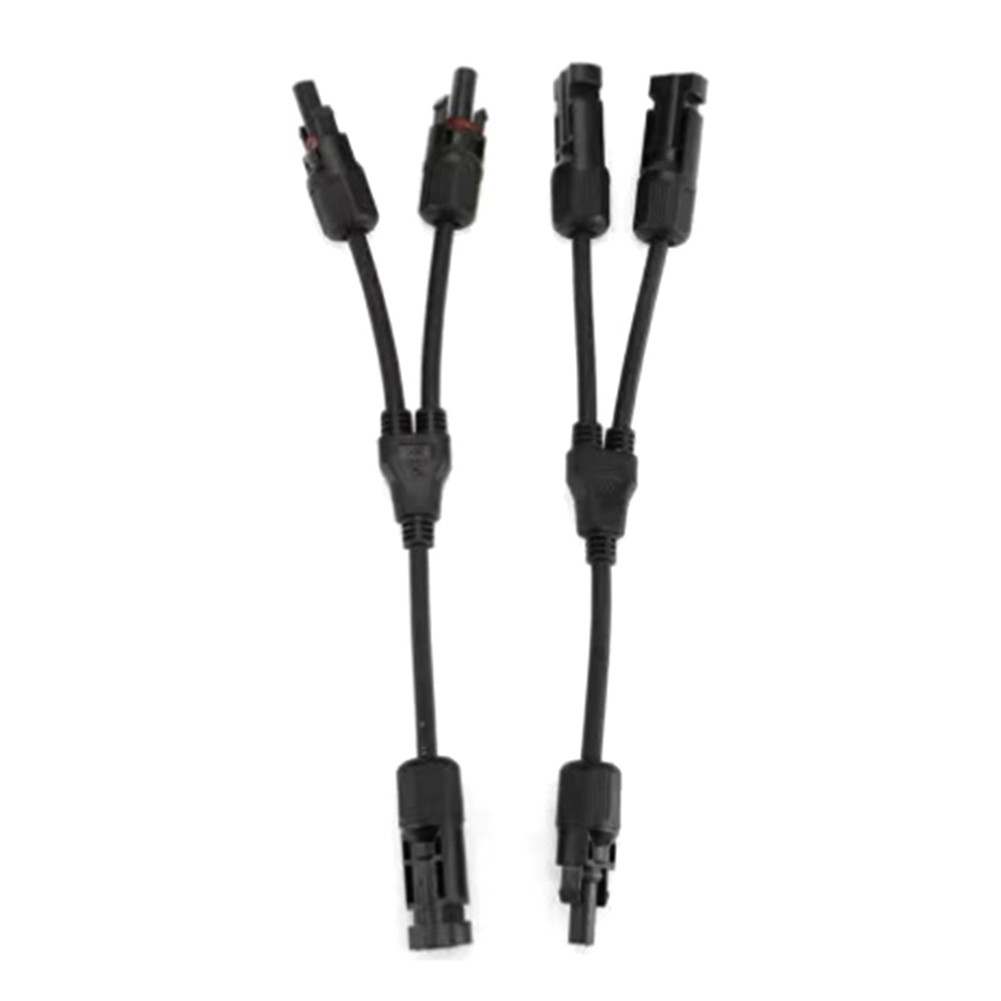 Solar Connectors Y Branch Parallel PV Adapter Cable Wire Plug Tool Kit for7748