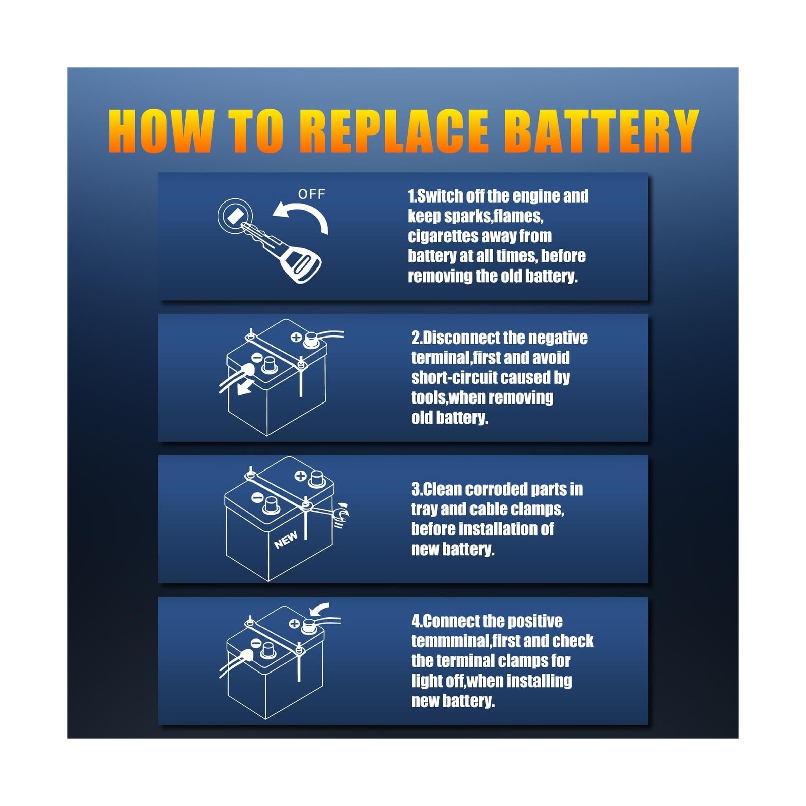 TPE Car Start Stop System BCI Group26 LiFePO4 Lithium-ion Battery 12.8V 800A …