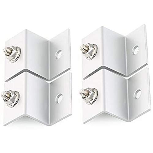 1 Set 4pcs Solar Panel Mounting Hardware Z Type Bracket Aluminum W/stainless B