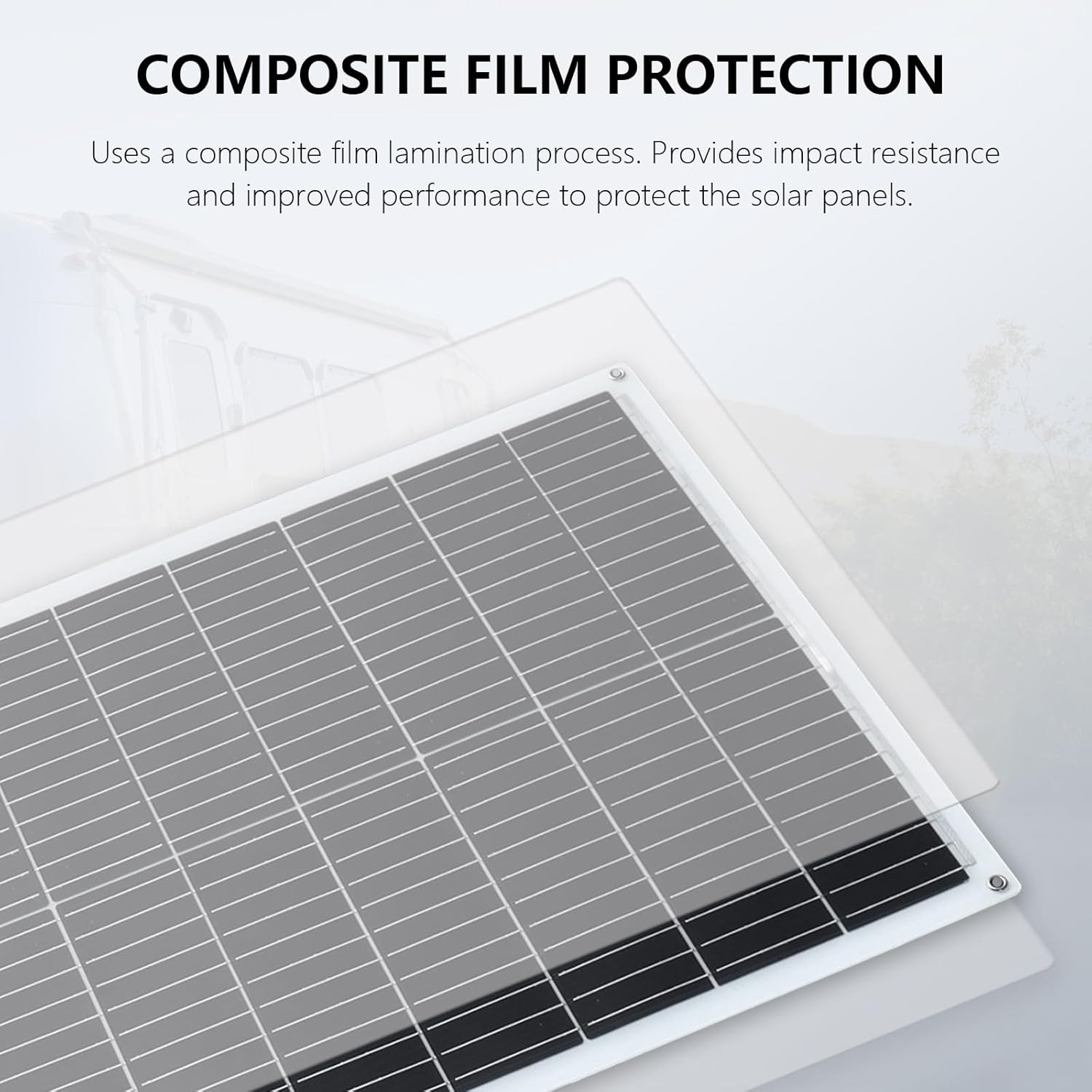 Solar Panel 200W 12V Flexible System Kit,2X100W Monocrystalline Fiberglass Modul
