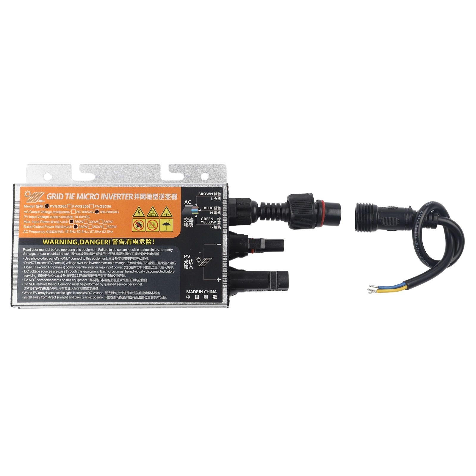 Space Saving 120700W Solar Inverter with Aluminum Alloy Design and Compact Size