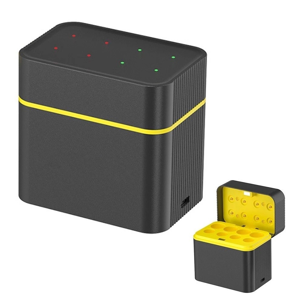 Smart Charging Eight Slot Lithium Battery Charger Box for AA Batteries