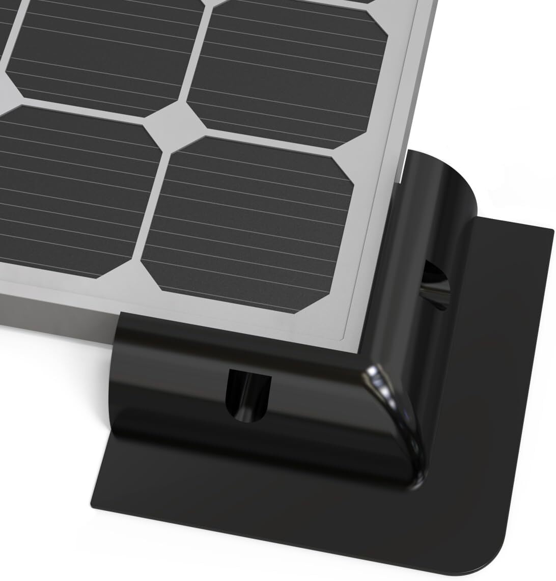 7PCS Solar Panel Mounting Brackets ABS Drill Free Corner Bracket Kit for RV, Boa