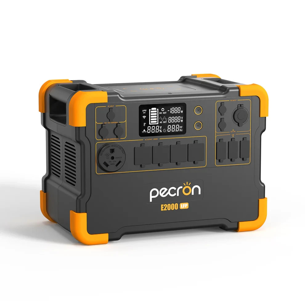 PECRON E2000LFP 1920Wh/2000W Portable Power Station LiFePO4 Generator Backup