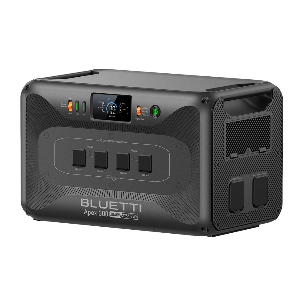 BLUETTI Apex 300+Hub D1 2764Wh Portable Power Station RV-Optimized DC Ports