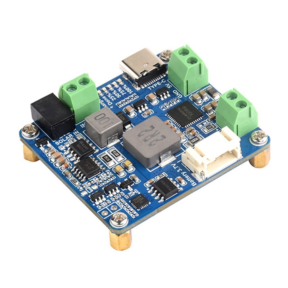 Solar Manager Module+Battery Case MPPT Supports 6V-24V Solar Panel Type-C3333