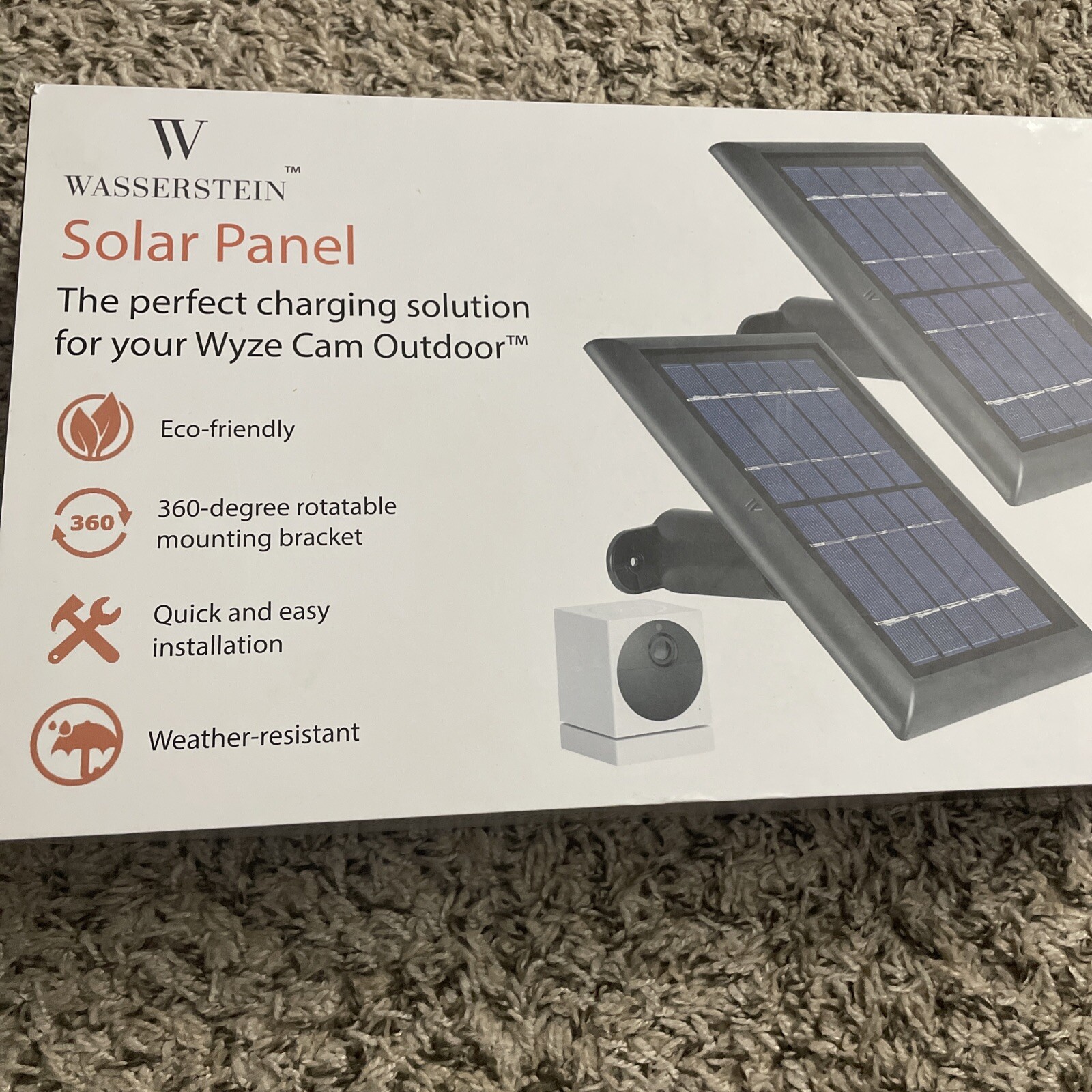 Wasserstein Solar Panel 2 Pack