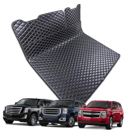 Cargo Mat Compatible with 2015 for 2015-2020 Suburban/Yukon XL/Escalade ESV